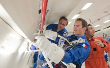 Les nouveaux astronautes s'entraînent en impesanteur