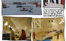 Une base se construit en Antarctique